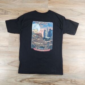 🧡Hanes In-N-Out Black Short Sleeve Tshirt Large